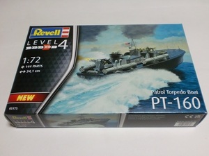 ドイツ レベル 1/72 WWⅡアメリカ海軍 高速魚雷艇 PT-160 太平洋戦線 フィリピン沖 Patrol Torpedo Boat Revell 05175 