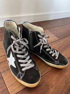 美品○GOLDEN GOOSE ゴールデングース○レディース　ハイカット　スニーカー　シューズ　靴　革　36 23 23.5 アパルトモン　ap studio 取扱