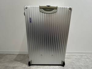 A4334 RIMOWA リモワ CLASSIC FLIGHT クラシックフライト 82L 2輪 シルバー チェックインL アルミ スーツケース キャリーバッグ