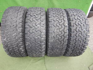 ★BFGOODリch　All-Terrain T/A★LT265/65R18 122/119R 残り溝:8mm以上　傷、汚れ、ひび割れ、片べり等あり 2010年製 4本 MADE IN U.S.A