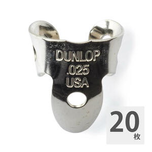 JIM DUNLOP 36R025 Nickel Silver Mini Fingerpicks フィンガーピック×20枚