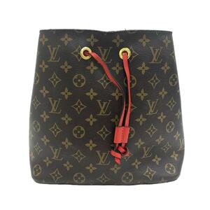 LOUIS VUITTON/ルイヴィトン ビトン M44021 ネオノエ モノグラム レザー ショルダーバッグ ブラウン レディース ブランド