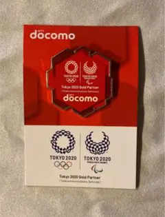 東京オリンピック2020 docomo ピンバッジ