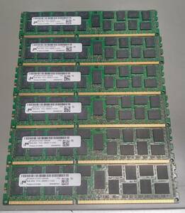 サーバー用　48GB　メモリー　DDR3L　8GB　2Rx4　PC3L-12800U　1704　番号揃い　　6枚Set　　