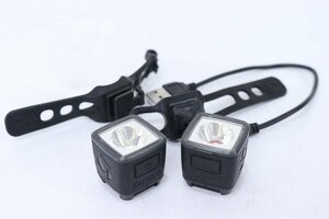 ☆BONTRAGER ボントレガー ION 100 R／FLARE R CITY USB充電式 前後ライトセット 美品