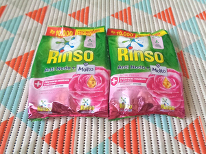 400g×2袋セット●ROSE FRESH（ローズフレッシュ）●洗濯粉洗剤●Rinso●モルト●バリ島