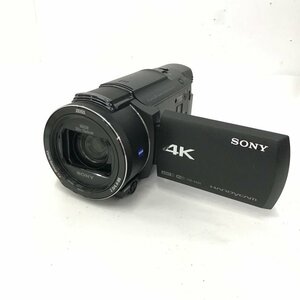 SONY ソニー デジタル4K ビデオカメラ FDR-AX60 2.0/4.4-88 通電○【CKAR5011】