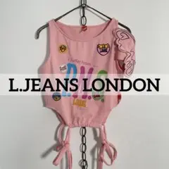 イタリー製 00s archive L.JEANS LONDON 短丈カットソー