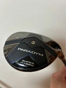 使用僅か超美品 Callaway キャロウェイ PARADYM SUPER HYBRID パラダイム スーパーハイブリッド UT 4UT 21度 VENTUS TR 5 SR 日本仕様