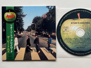 紙ジャケ★Return To Abbey Road/リターン・トゥ・アビイロード★BEATLES/ビートルズ★紙ジャケット