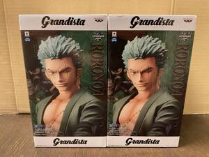 ONE PIECE Grandista THE GRANDLINE MEN-RORONOA ZORO- ロロノア ゾロ 2個セット ワンピース フィギュア プライズ 新品 未開封 同梱可-2