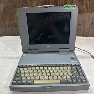 PCN98-2386 激安 PC98 ノートブック NEC PC-9821Ld/350A2 通電のみ確認済み ジャンク 同梱可能