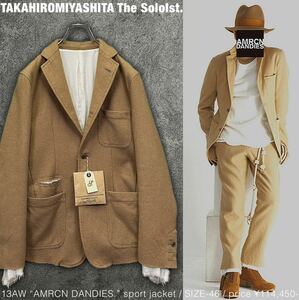 TAKAHIROMIYASHITA The soloist. 13AW sport jacket ソロイスト スポーツジャケット ナンバーナイン テーラードジャケット ブレザー