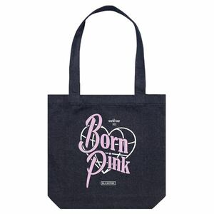 BLACKPINK トートバッグ WORLD TOUR DENIM TOTE BAG ★ JISOO ジス ROSE ロゼ JENNIE ジェニー LISA リサ BLINK ブルピン トート バック