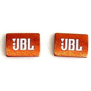 JBL スピーカー用エンブレム オレンジ (2個セット)