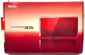 【新品未開封】任天堂 ニンテンドー3DS 本体 フレアレッド FLARE RED CTR-001 Nintendo