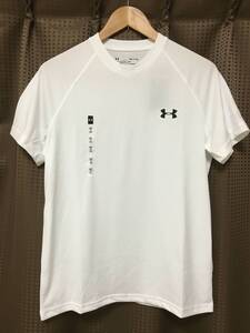 希少! レア! 残り3点! 正規品 本物 新品 アンダーアーマー テック Tシャツ 最強カラー ホワイト UNDER ARMOUR ワイルド クール! SM