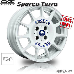 OZレーシング OZ Sparco Terra ホワイト 17インチ 4H108 7J+25 4本 65,06 業販4本購入で送料無料