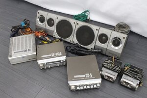 【行董】PIONEER パイオニア カーステレオ 3WAY SPEAKER SYSTEM TS-X10 GM-D8 KP-313G CD-5 2WAY TUNEUPSPEAKER まとめ 現状品 AZ977APY37