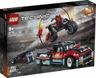 中古おもちゃ LEGO トラックとバイクのスタントショー 「レゴ テクニック」 42106