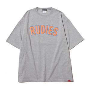 RUDIES ルーディーズ■送料込■PHAT ロゴ ビッグシルエット Tシャツ■灰■スケートボード ストリート ロリクレ マモミ 10feet リバーサル