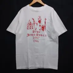 VINTAGE ヨハネ・パウロ2世 anvil USA製 Tシャツ XL