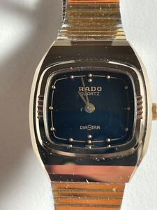 RADO diastar 腕時計 クォーツ スクエア 700.9505.3ゴールド