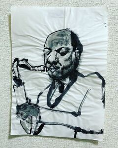 絵描きhiro C「SAX MAN」