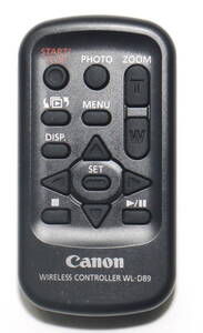 ☆Canon WIRELESS CONTROLLER WL-D89 全ボタン発光確認☆