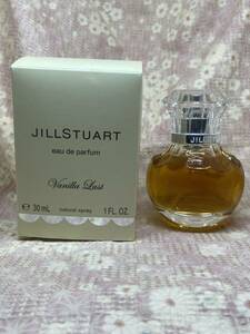 ジルスチュアート*JILL STUART*ヴァニララスト*オードパルファン*30ml*バニラ*香水*グルマン*ほぼ未使用*箱付*EDP*スプレータイプ