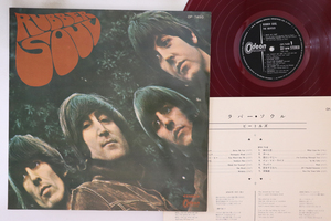 LP Beatles Rubber Soul (-オデオン赤盤) OP7450 ODEON /00260