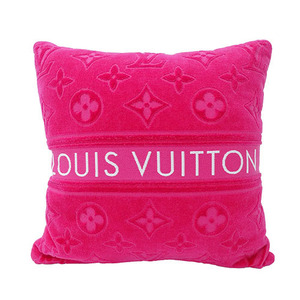 ルイ・ヴィトン LOUIS VUITTON クッション レディース メンズ ブランド モノグラム クッサン LV バケーション フューシャピンク M77525