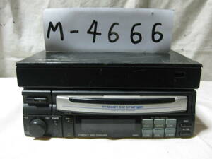 M-4666　旧車　ALPINE　アルパイン　5980　1Dサイズ　3CDデッキ　未チェック品