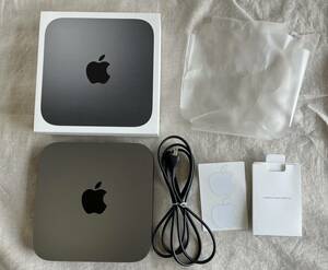 Apple Mac mini A1993 2018 [Core i3　3.6GHZ メモリ8GB SSD128GB スペースグレイ ] 中古