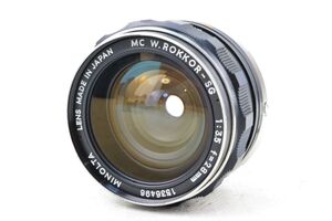 ★実用品★MINOLTA ミノルタ MC W.ROKKOR-SG 28mm F3.5★♯15120