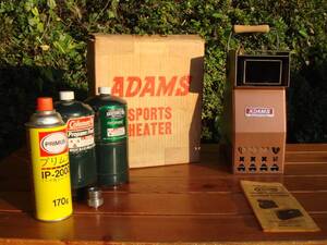 入手困難★箱付Vintage【ADAMS BROS.】お宝★ADAMS SPORTS HEATER★究極のヒーター＆ストーブ★稀少Made in U.S.A.♪