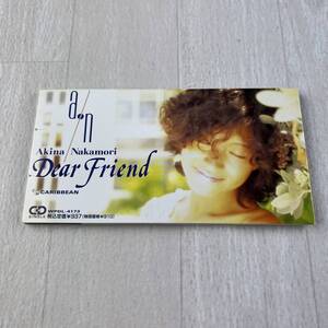 C3 中森明菜 Dear Friend 8cm CD