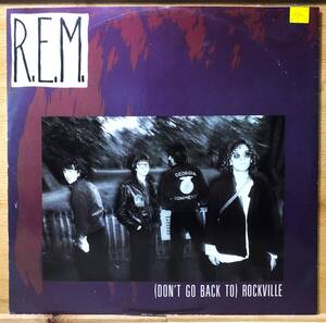 ■10/LP【01653】-【UK盤】R.E.M●（DON’T GO BACK TO） ROC(戻らないで)ロックビル