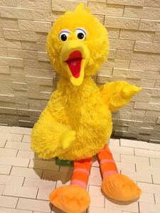 レア　未使用タグ付き　セサミストリート　ビッグバード ビンテージ 　ぬいぐるみ　人形 BIG50cm　SESAME STREET 　 バルーン