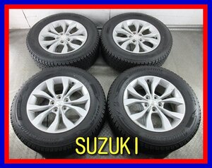 ■中古タイヤホイール■　SUZUKI エスクード 17インチ 6.5J +45 5H 114.3 BRIDGESTONE DM-V3 225/65R17 102Q ST 激安 送料無料 K433