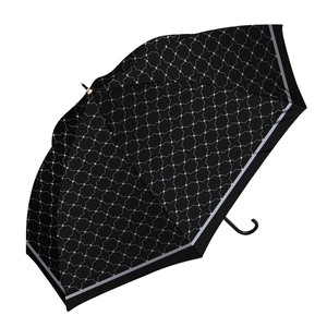 ☆ SJ2451花こうしBK ☆ 晴雨兼用日傘 58cm ブラックコーティング 日傘 レディース 長傘 大きい 晴雨兼用日傘 晴雨兼用傘 58cm 雨傘 傘