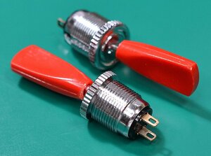 ミヤマ電器 トグルスイッチ AC125V・3A (ON-OFF/オルタネイト) [2個組]【管理:SA1625】