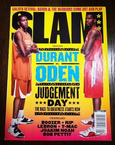 RC 2007 AUG SLAM MAGAZINE #110 KEVIN DURANT GREG ODEN / スラム 雑誌 ケビン デュラント Jordan, Nike, Adidas NBA Basketball 