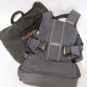 【使用少♪】ベビービョルン ONE KAI Air アンスラサイト 抱っこ紐 BABYBJORN