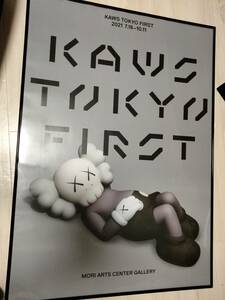 kaws tokyo first　カウズ　B1ポスター　額縁入り　村上隆