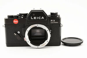 1円～美品＊Leica R3 ELECTRONIC ライカ ボディ フィルムカメラ ブラック ≪露出計動作≫