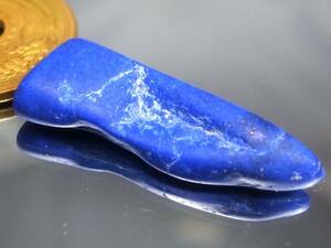 13.32ct 新品・極上の藍ブルー・天然ラピスラズリ原石 アフガニスタン産