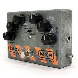 ＭＸＲ ブロートーチ ベース ディストーション MXR M181 BLOW TORCH 完動品 正規品 本物 プリアンプ ゲイン ミッドシフト ブースト 18V