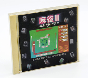 麻雀II MAH-JONG SHOCK PRICE 500 GAME SERIES Windows Macintosh CD-ROM 中古