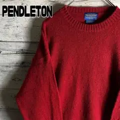 PENDLETON　ペンドルトン　シェットランドウールニット　セーター　メンズL